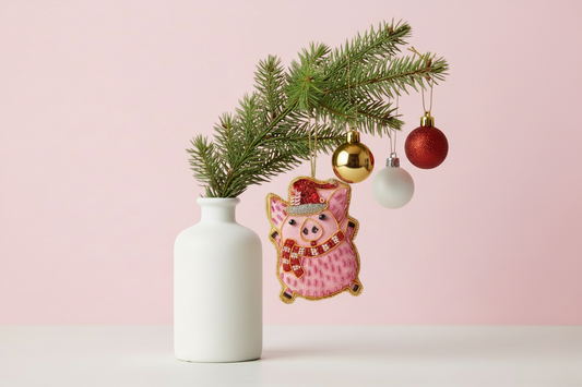 Ornament - Julegris