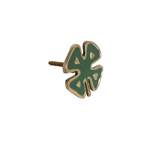 Doorknob Brass Lucky Clover