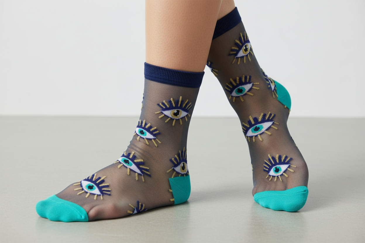 Glimmer Sheer Socks