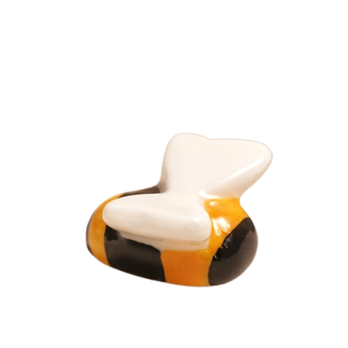 Tiny Matchbox Ceramic Token - Bee