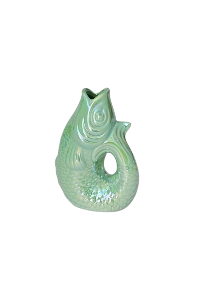 Fiske vase, Monsieur Carafon - Rainbow mint - Kulora