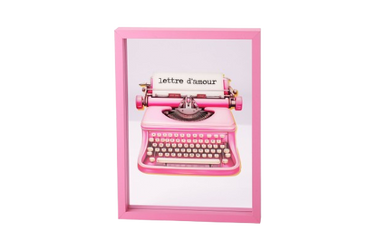 Love Frames Glasbillede - "Lettre d'amour"