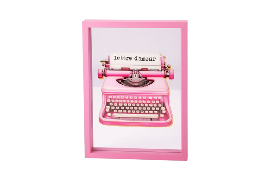 Love Frames Glasbillede - "Lettre d'amour"