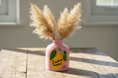 Taormina vase - Sicilian lemon