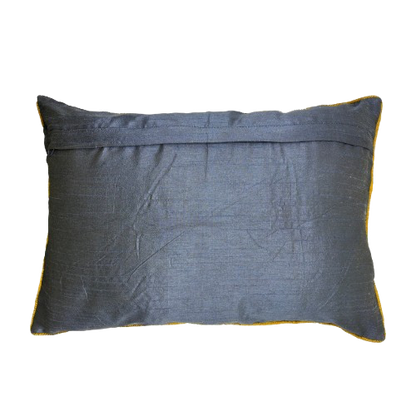 Inked Snake Cushion - Pink/Grøn/Guld/Hvid - Kulora