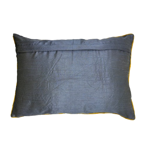 Inked Snake Cushion - Pink/Grøn/Guld/Hvid - Kulora