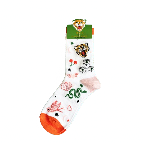 Inked Tiger Socks