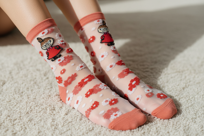 Moomin Little My Sheer Socks