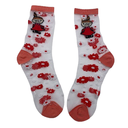 Moomin Little My Sheer Socks