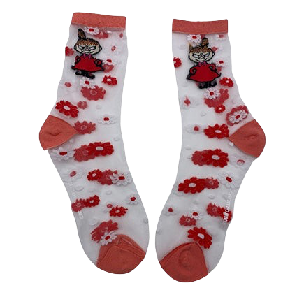 Moomin Little My Sheer Socks
