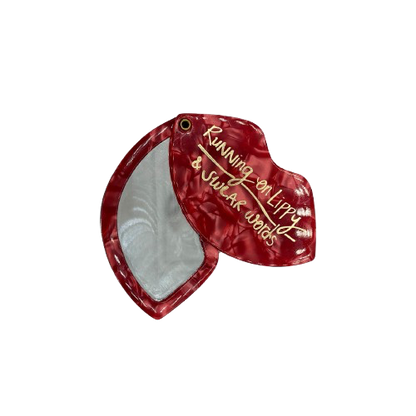 Small Talk Lips Compact Mirror