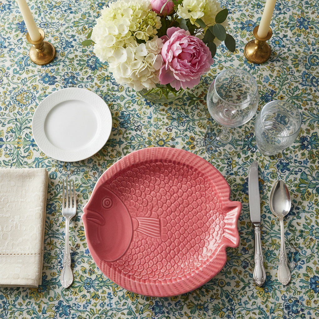 Pescado Tallerken Blush - Stor