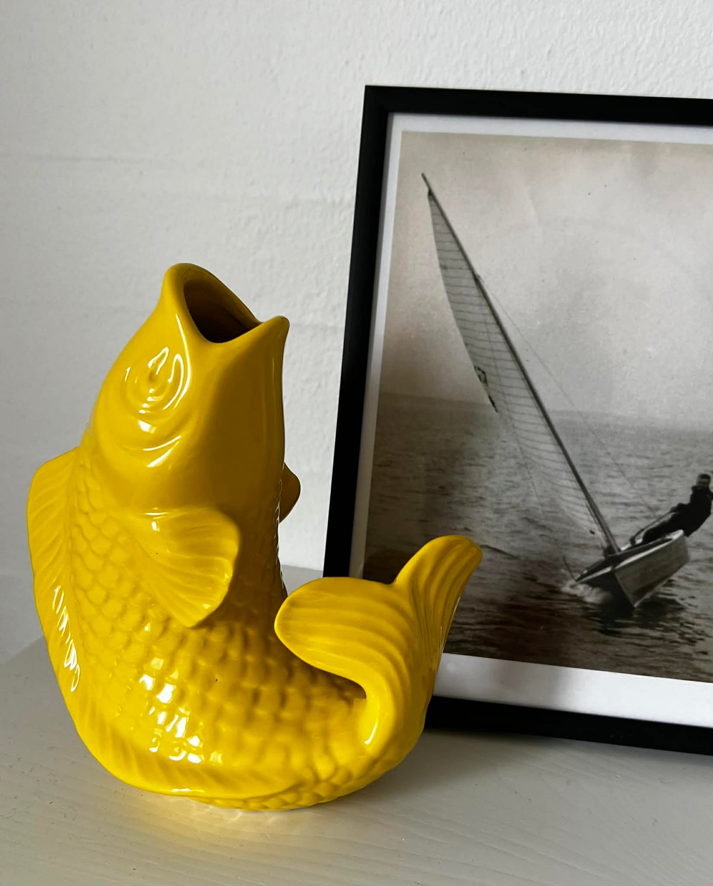 Fiske vase, Mamsell Koi - Toscansk sol