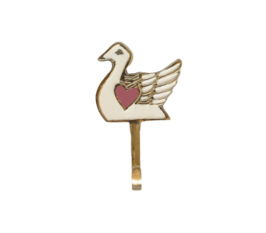 Hook Brass Swan