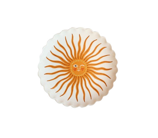 Serving Plate Sun