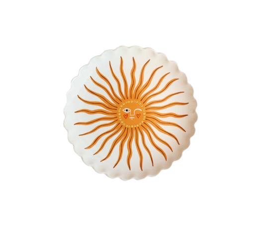 Serving Plate Sun