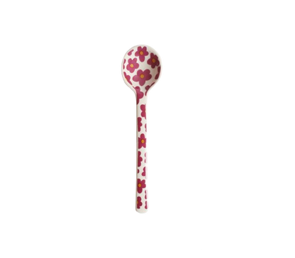 Spoon With Purple Flowers