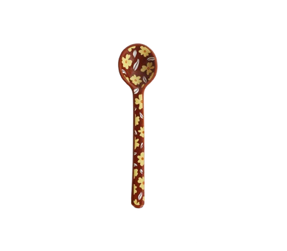 Spoon With Yellow Flowers
