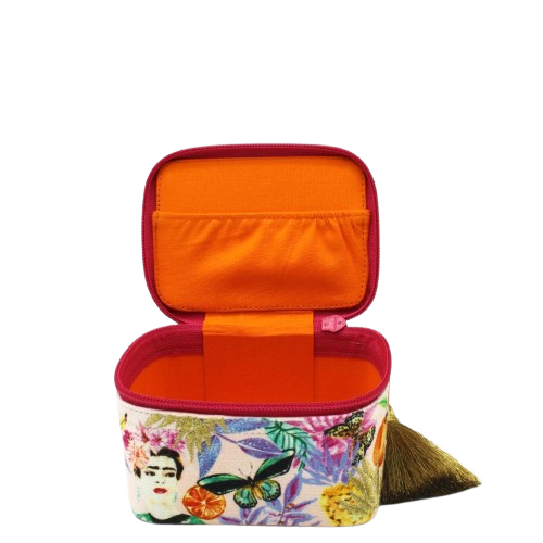 Frida Kahlo Fruit Box -Lyserød/Rød/Grøn/Lilla/Orange Nuancer - Kulora