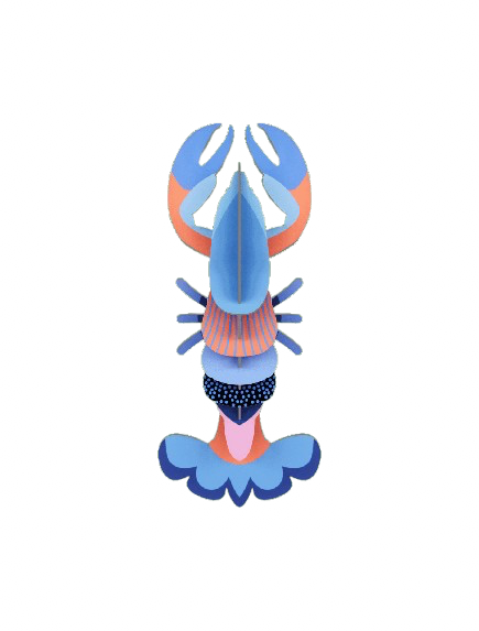 Vægophæng Mini Lobster