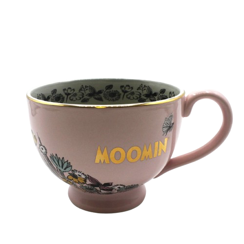 Moomin 'Love' Kop -  lyserød/Guld/Hvid  Nuancer- Kulora