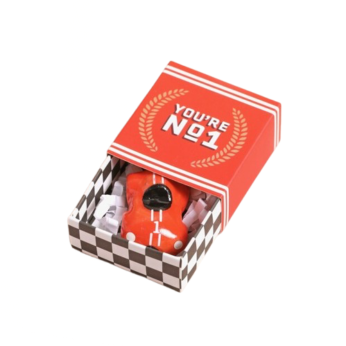 Tiny Matchbox Ceramic Token - Racing Car