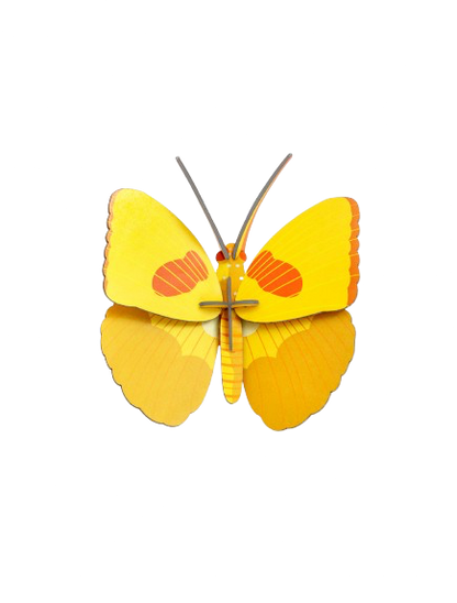 Vægophæng Yellow Butterfly